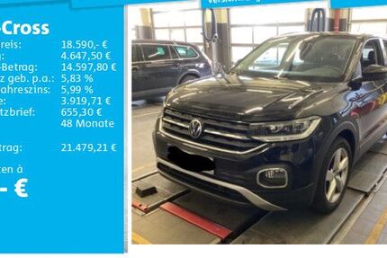 VW T-Cross 33.770 km 18.590 &euro; Hannover 30655