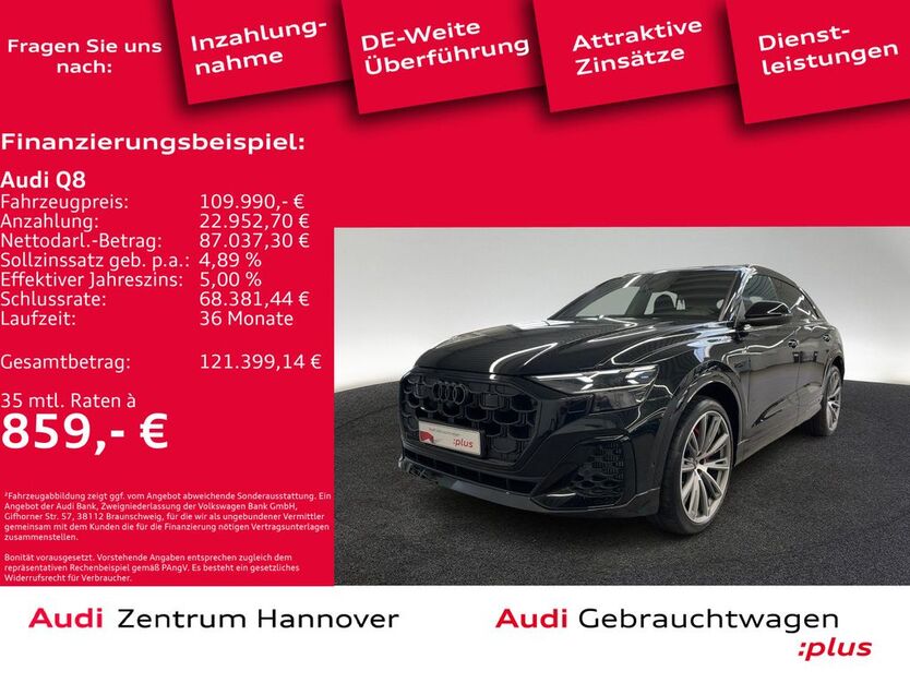 Audi Q8 9.999 km 109.990 € Hannover 30179