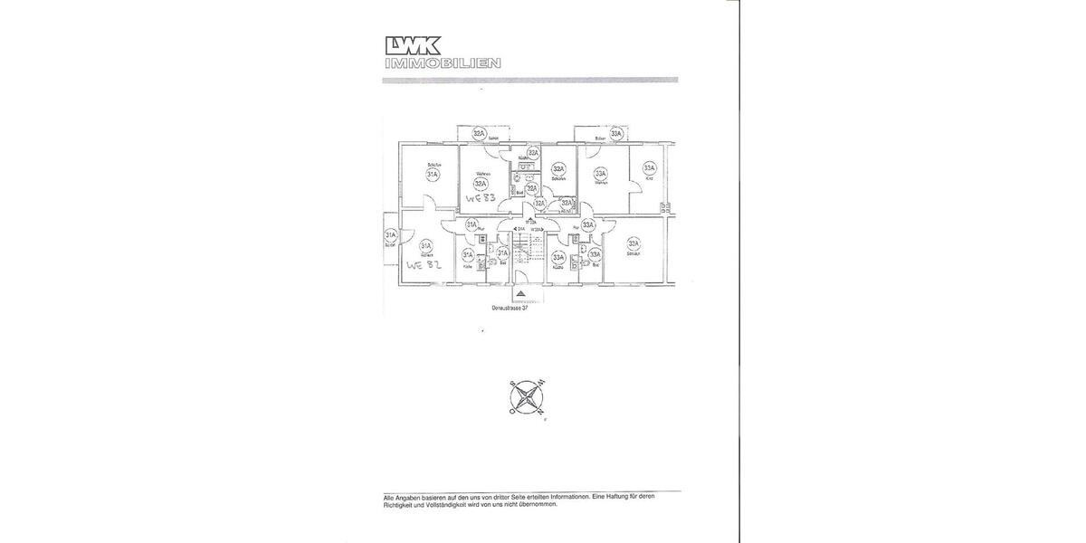 Etagenwohnung Hannover Döhren-Wülfel - 2 Zimmer, 56 m&sup2;, 169.000&euro; | Angebot:27181418