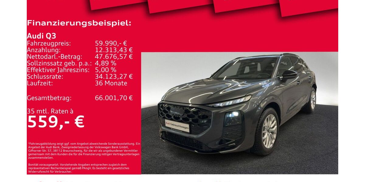 Audi Q3 9.999 km 59.990 &euro; Hannover 30179