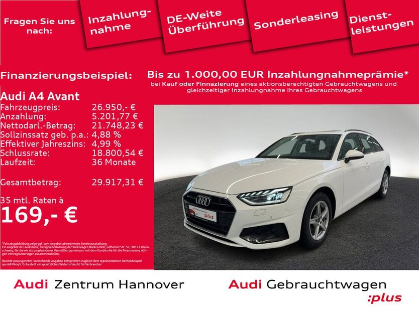 Audi A4 57.186 km 26.950 € Hannover 30179