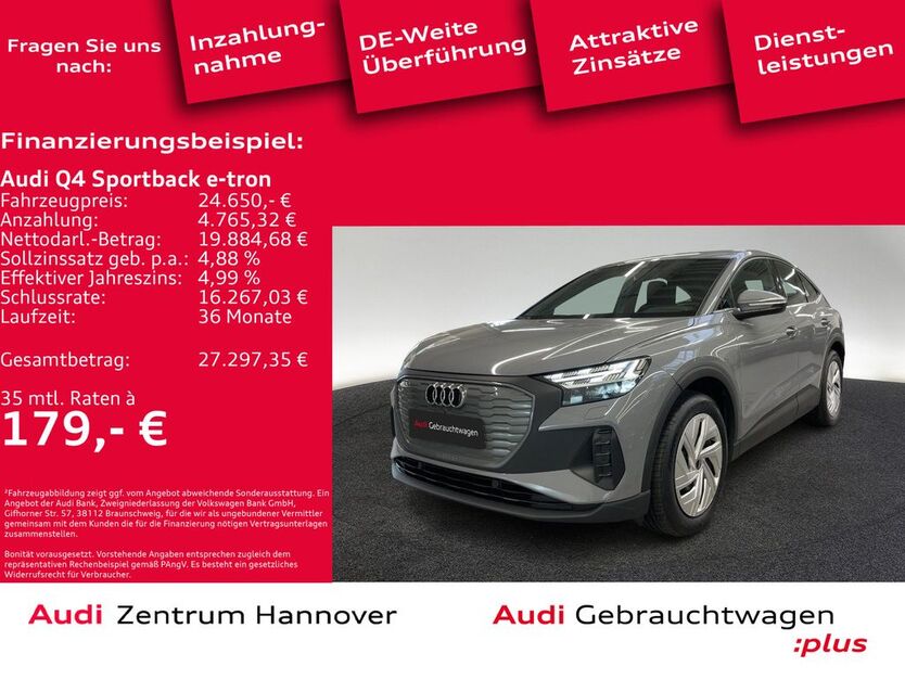 Audi Q4 e-tron 45.079 km 23.800 € Hannover 30179