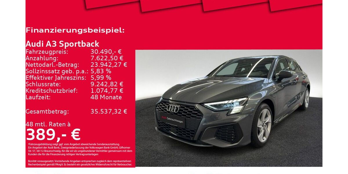 Audi A3 24.762 km 30.490 &euro; Hannover 30179