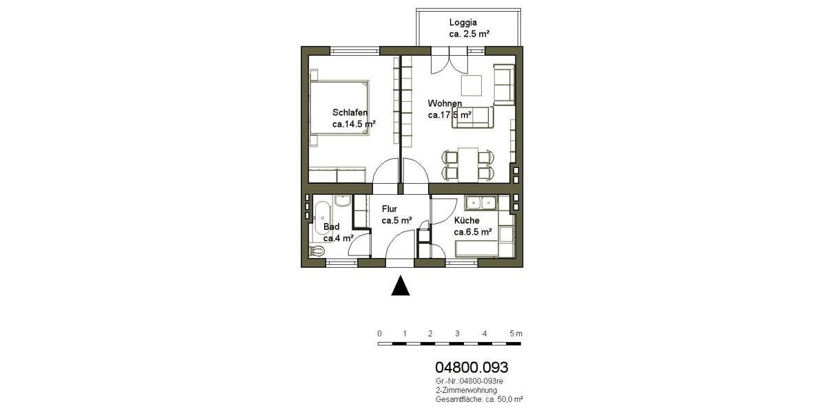 Gemütliche 2-Zimmer-Wonhnung mit Tageslichtbad und Balkon 2 zimmer