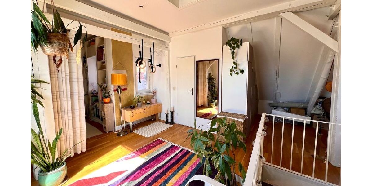 Über den Dächern der Stadt - Dachgeschoßwohnung Hildesheim Ost | Angebot:26631664