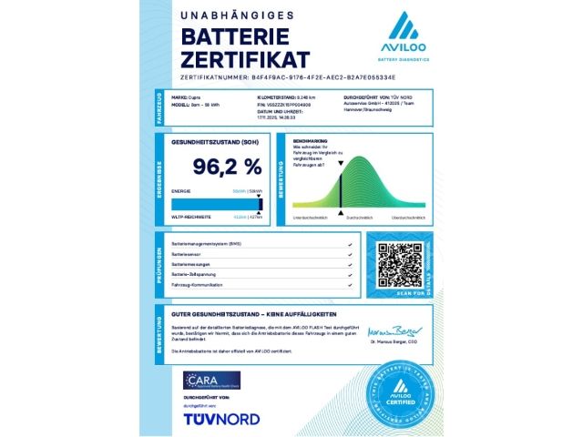 Cupra Born 9.249 km 28.980 &euro; Burgwedel 30938