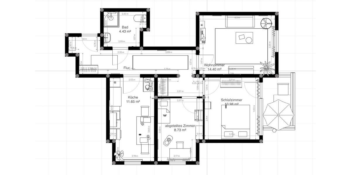 Etagenwohnung Seelze - 2.5 Zimmer, 72 m&sup2;, 180.000&euro; | Angebot:27163130