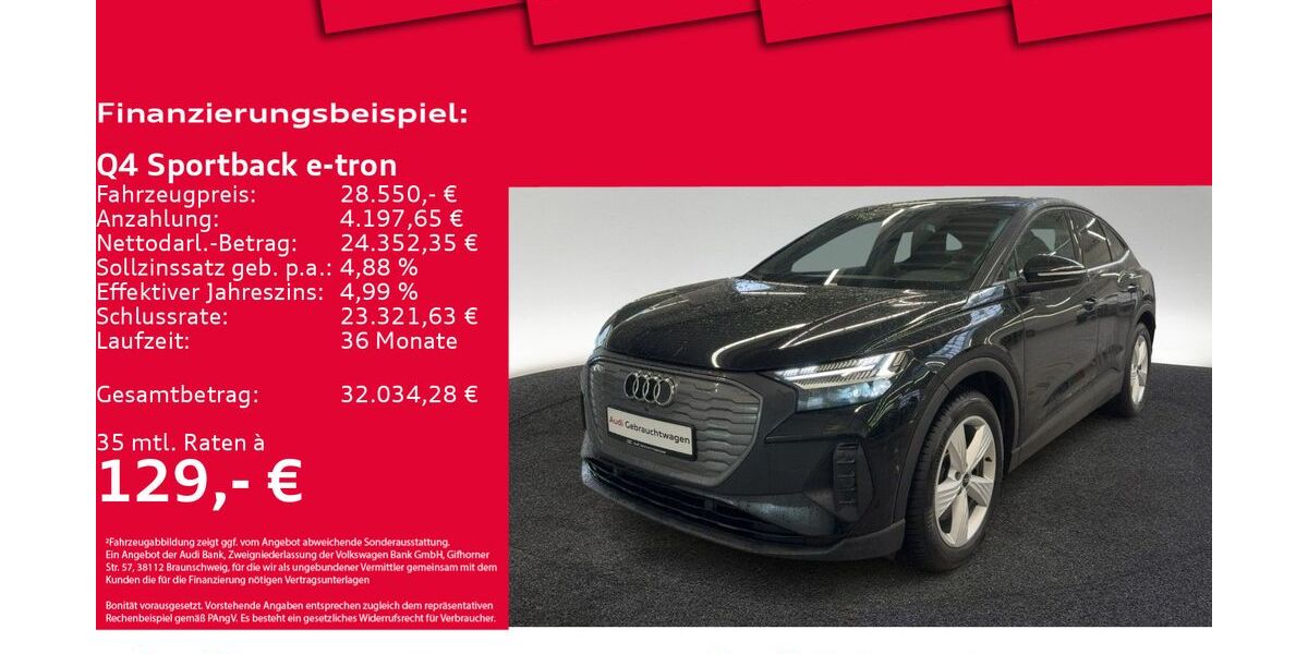 Audi Q4 e-tron 52.382 km 28.550 &euro; Hannover 30179