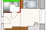 Etagenwohnung Hildesheim Bockfeld - 1 Zimmer, 18 m&sup2;, 369&euro; | Angebot:26499203