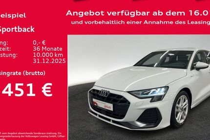 Audi A3 5.691 km 36.990 € Hannover 30179