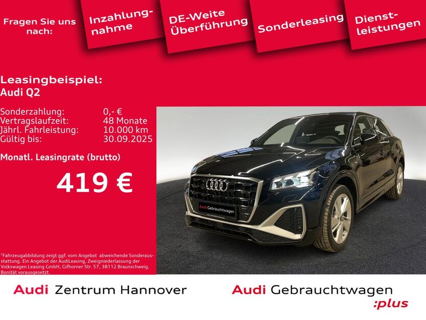 Audi Q2 9.999 km 32.900 € Hannover 30179