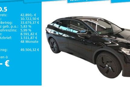 VW ID.5 14.506 km 42.380 € Hannover 30655