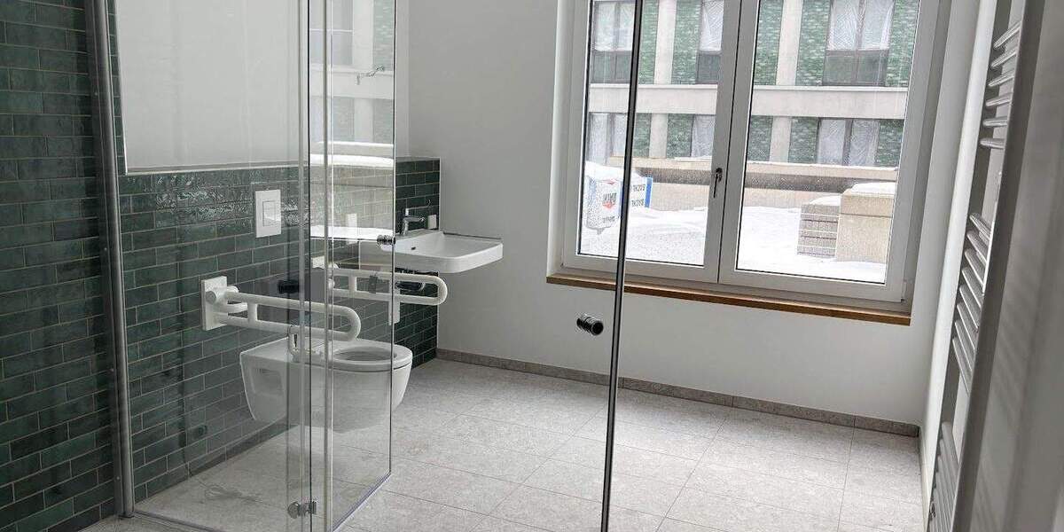 !!Rollstuhlgerechtes Wohnen im Neubau!! Moderne 3-Zimmer mit Terrasse, Einbauküche, Tageslichtbad 3 zimmer