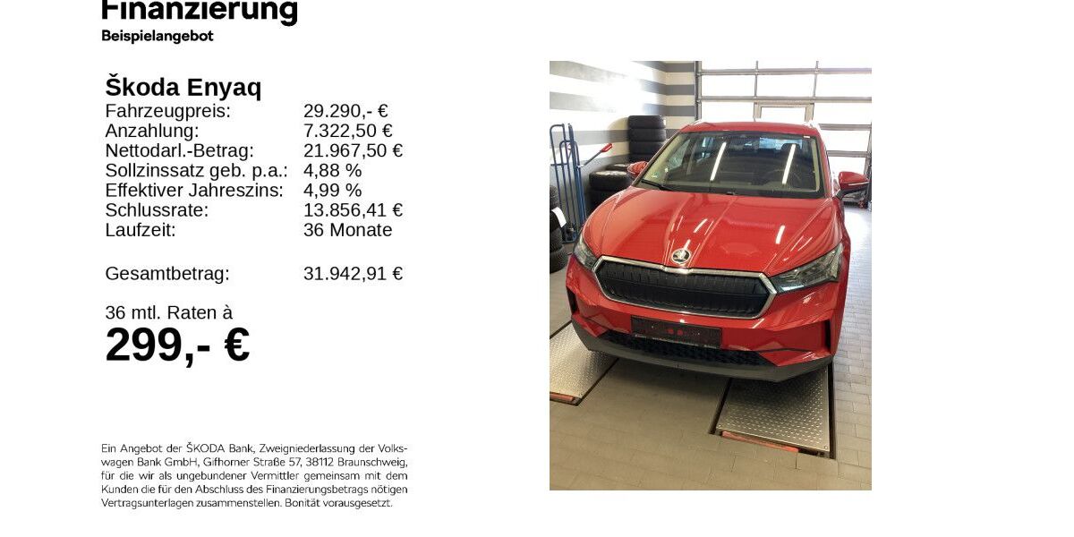 Skoda Enyaq 55.040 km 28.990 &euro; Hildesheim 31137