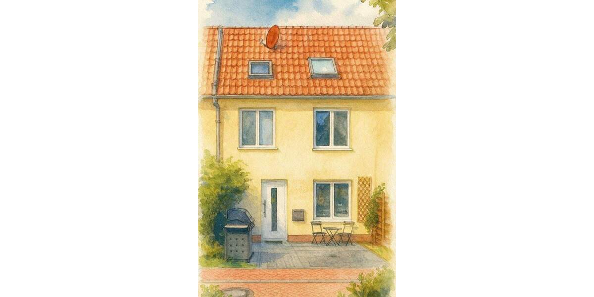 Reihenmittelhaus Hannover Bemerode - 5 Zimmer, 128 m&sup2;, 550.000&euro; | Angebot:25270018