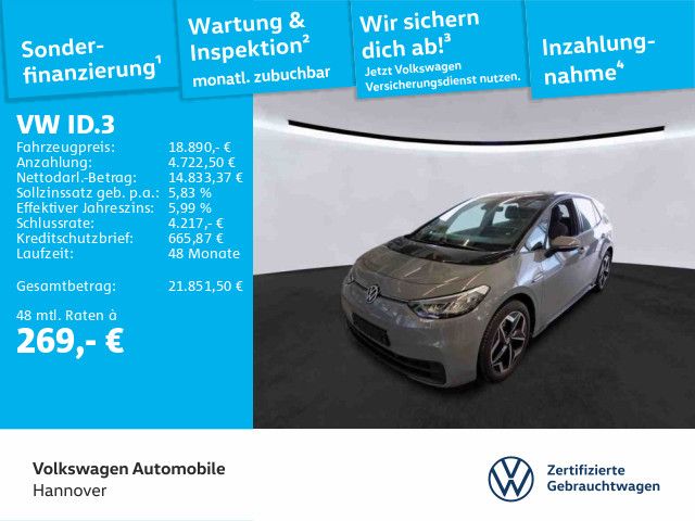 VW ID.3 31.891 km 18.890 € Hannover 30655