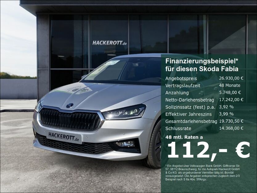 Skoda Fabia 1.900 km 26.930 € Langenhagen 30853