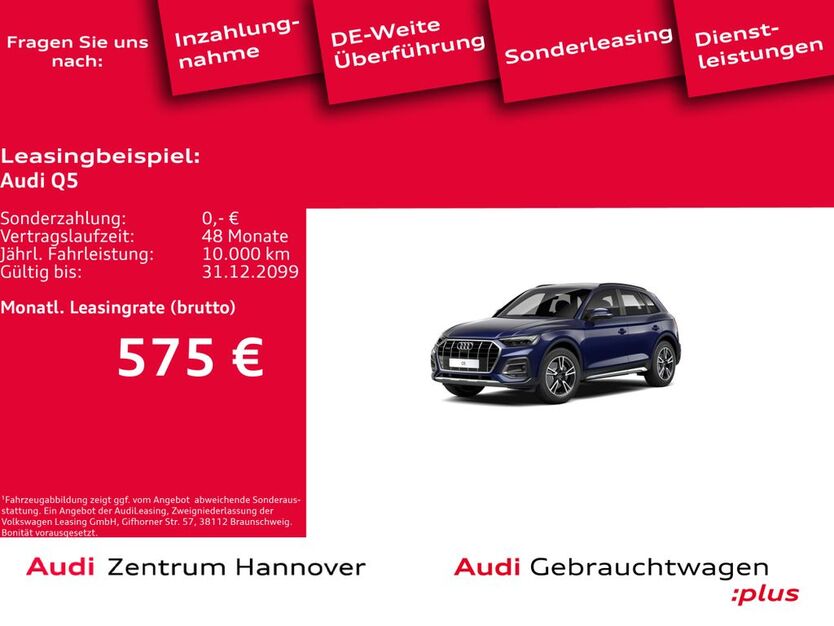 Audi Q5 58.645 km 40.990 € Hannover 30179