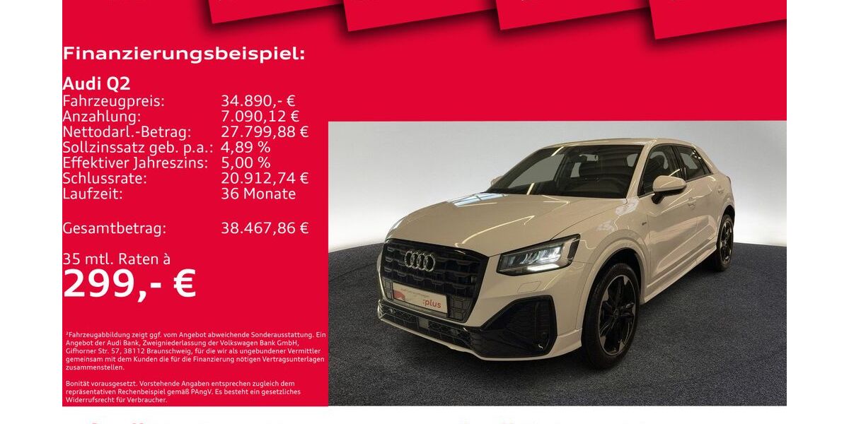 Audi Q2 4.999 km 34.890 &euro; Hannover 30179