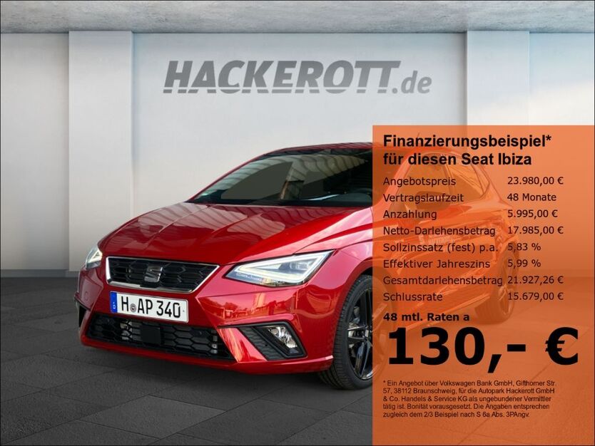 Seat Ibiza 10.500 km 23.480 € Hannover 30165