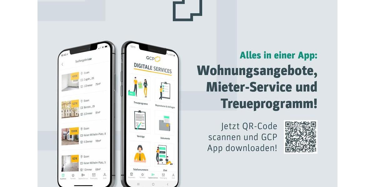 Helle und gepflegte 3-Zimmer-Wohnung mit guter Verkehrsanbindung 3 zimmer