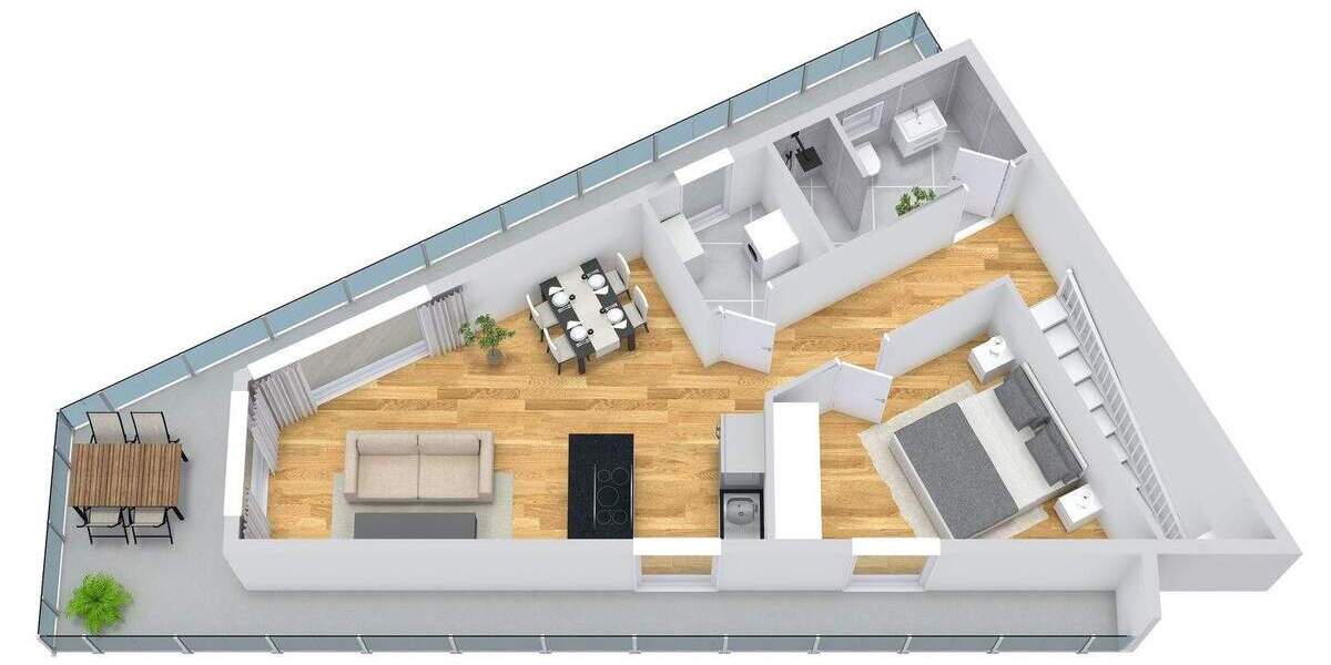 Etagenwohnung Langenhagen Alt-Langenhagen - 2 Zimmer, 67 m&sup2;, 301.900&euro; | Angebot:24710705