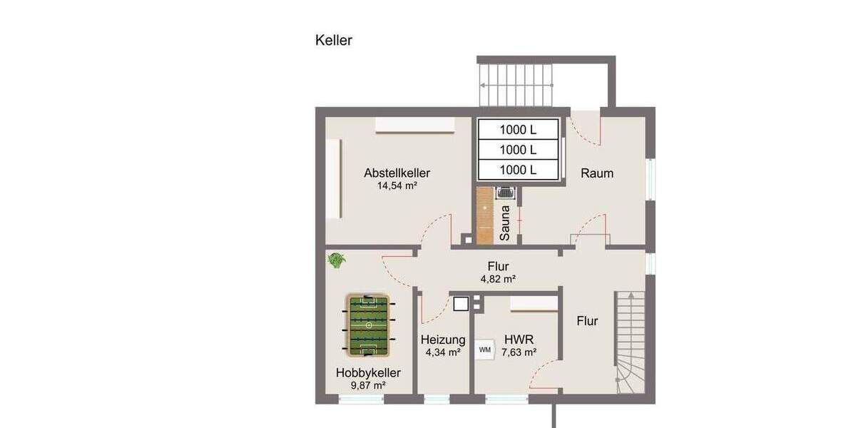 Doppelhaushälfte Burgdorf - 5 Zimmer, 118 m&sup2;, 239.000&euro; | Angebot:25602552