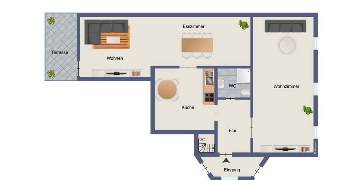 Doppelhaushälfte Hannover Mittelfeld - 5 Zimmer, 100 m&sup2;, 125.000&euro; | Angebot:25195906