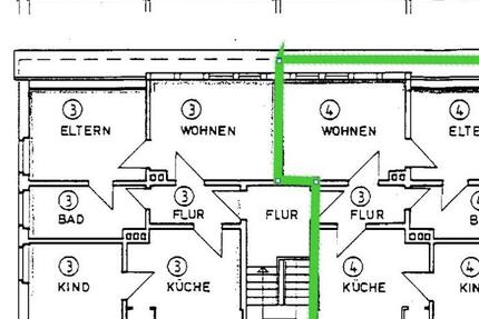 Wohnung Hannover Buchholz-Kleefeld - 2 Zimmer, 52 m&sup2;, 400&euro; | Angebot:25646585