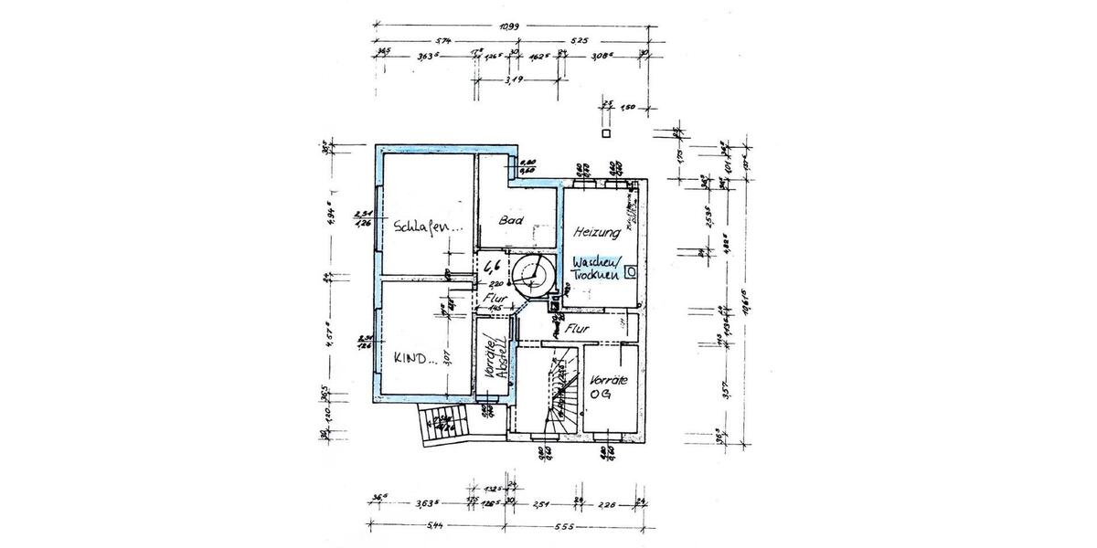 Haus mit 3 WE, vermietet 9 zimmer