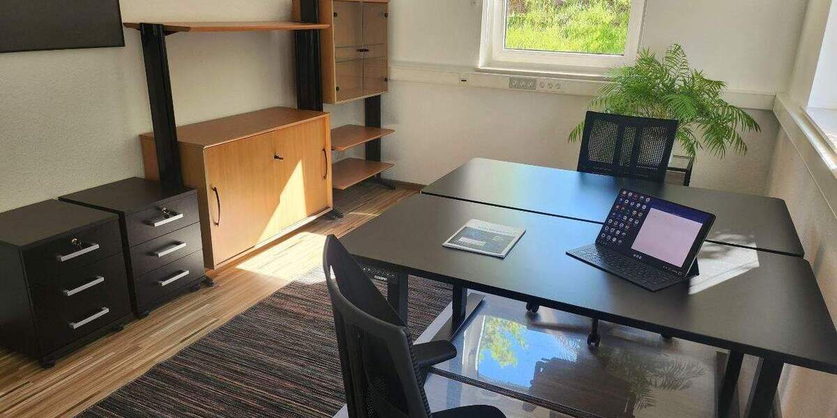 Modernes Wohlfühl-Büro in grüner Top-Lage - flexibel, möbliert, ab sofort zimmer