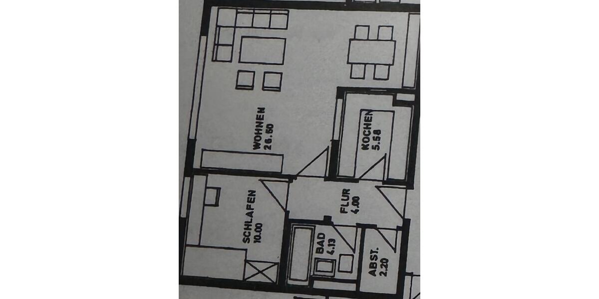 Etagenwohnung Hannover Ricklingen - 2 Zimmer, 53 m&sup2;, 114.950&euro; | Angebot:25333534