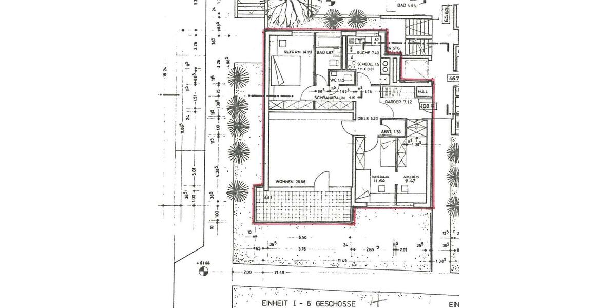 Etagenwohnung Hannover Ahlem-Badenstedt-Davenstedt - 4 Zimmer, 105 m&sup2;, 320.000&euro; | Angebot:25131585