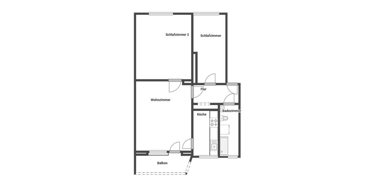 Einfamilienhaus Hildesheim Ost - 3 Zimmer, 89.000&euro; | Angebot:26275640