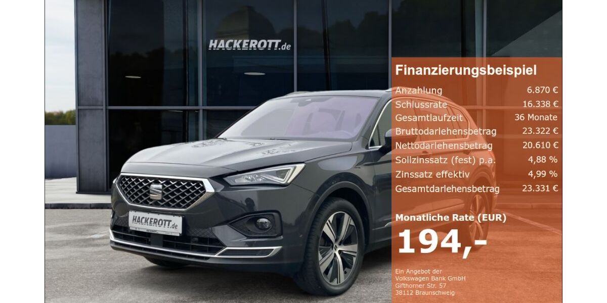 Seat Tarraco 39.680 km 27.480 &euro; Laatzen 30880