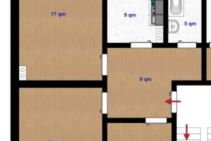 3 Zimmer Wohnung mit Terrasse 3 zimmer