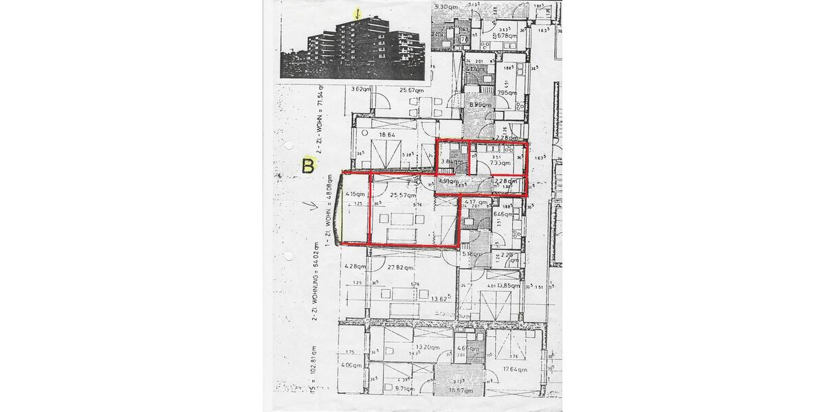 Etagenwohnung Garbsen Berenbostel - 1 Zimmer, 48 m&sup2;, 93.000&euro; | Angebot:27168749