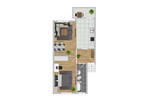 Altbau-Charme Nordstadt: 2-ZKB, Balkon inkl. Einbauküche