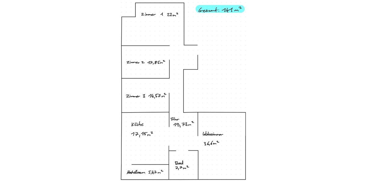 Etagenwohnung Neustadt am Rübenberge - 4 Zimmer, 141 m&sup2;, 1.550&euro; | Angebot:26395967
