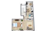 Etagenwohnung Hildesheim - 2 Zimmer, 60 m&sup2;, 690&euro; | Angebot:26461635