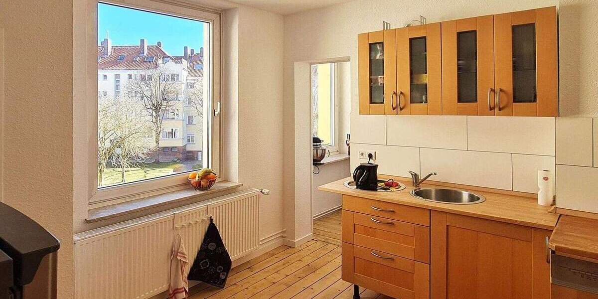 Etagenwohnung 30419 Hannover Herrenhausen - 2 Zimmer, 61 m&sup2;, 184.900&euro; | Angebot:24401990