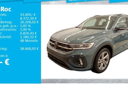 VW T-Roc 20.008 km 33.490 &euro; Hannover 30655