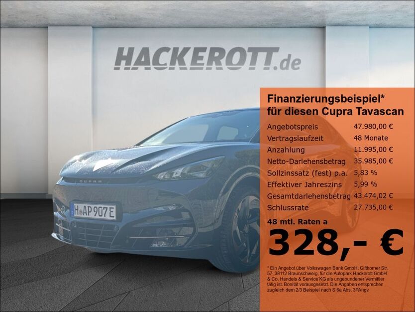 Cupra Tavascan 10.500 km 46.980 € Hannover 30165