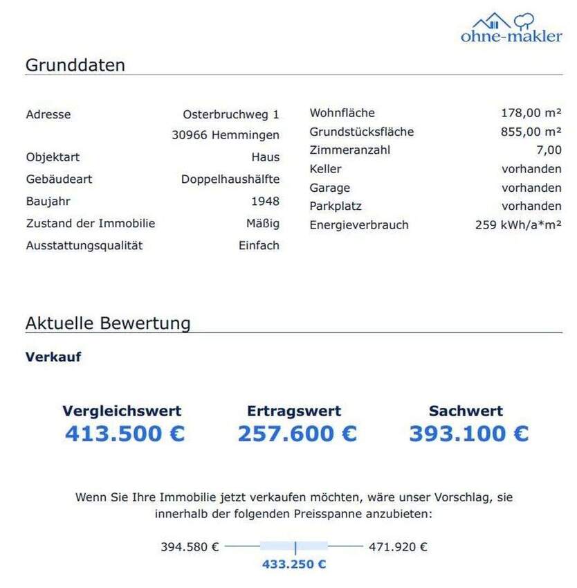 Doppelhaushälfte in Arnum - Mehrgeneration, 2 Familien, Wohngemeinschaften, Gewerbe 7 zimmer