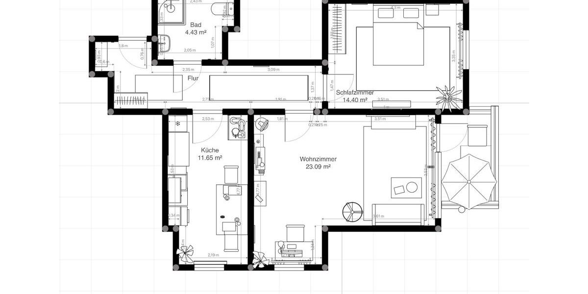 Etagenwohnung Seelze - 2.5 Zimmer, 72 m&sup2;, 180.000&euro; | Angebot:27163130