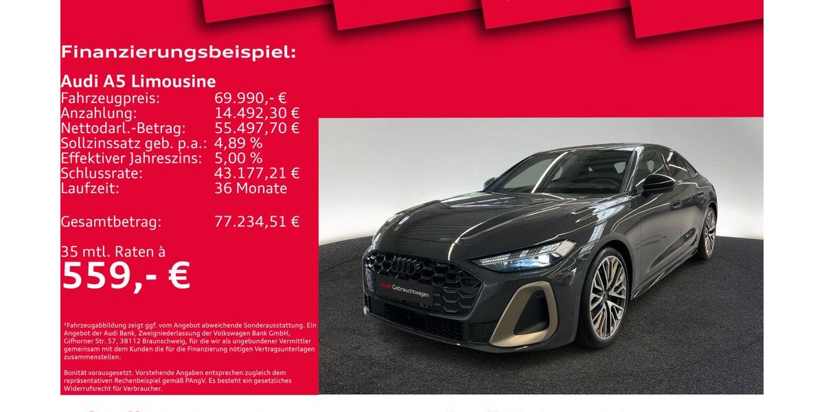 Audi A5 9.999 km 62.890 &euro; Hannover 30179