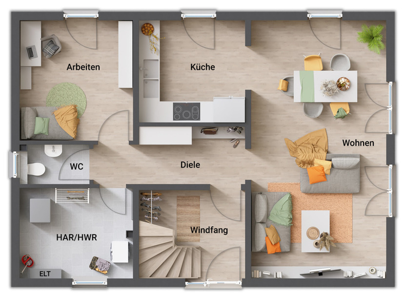 Ein Zuhause das überzeugt im kommenden Baugebiet in Stedum.