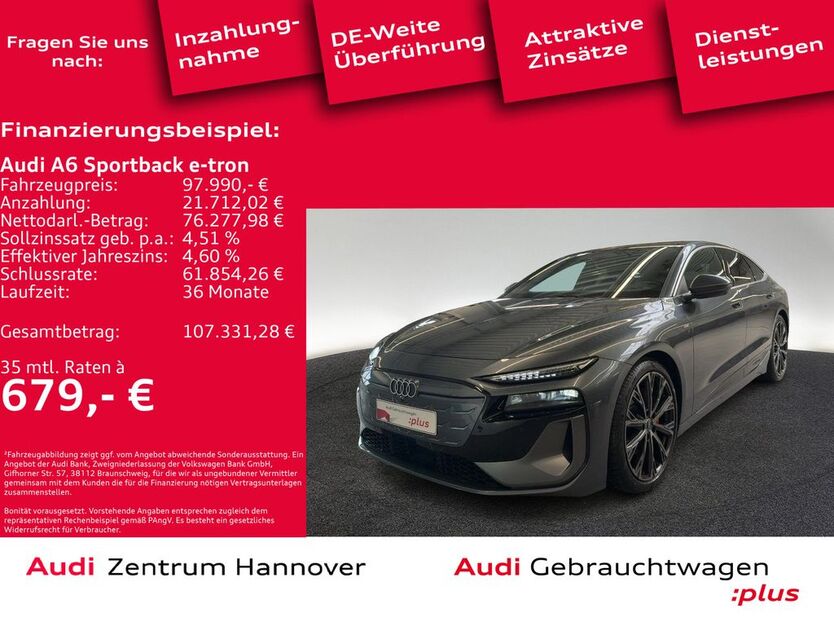 Audi A6 e-tron 9.999 km 97.990 € Hannover 30179