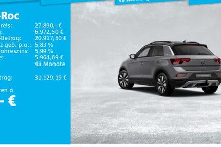 VW T-Roc 25.704 km 27.480 &euro; Langenhagen 30853