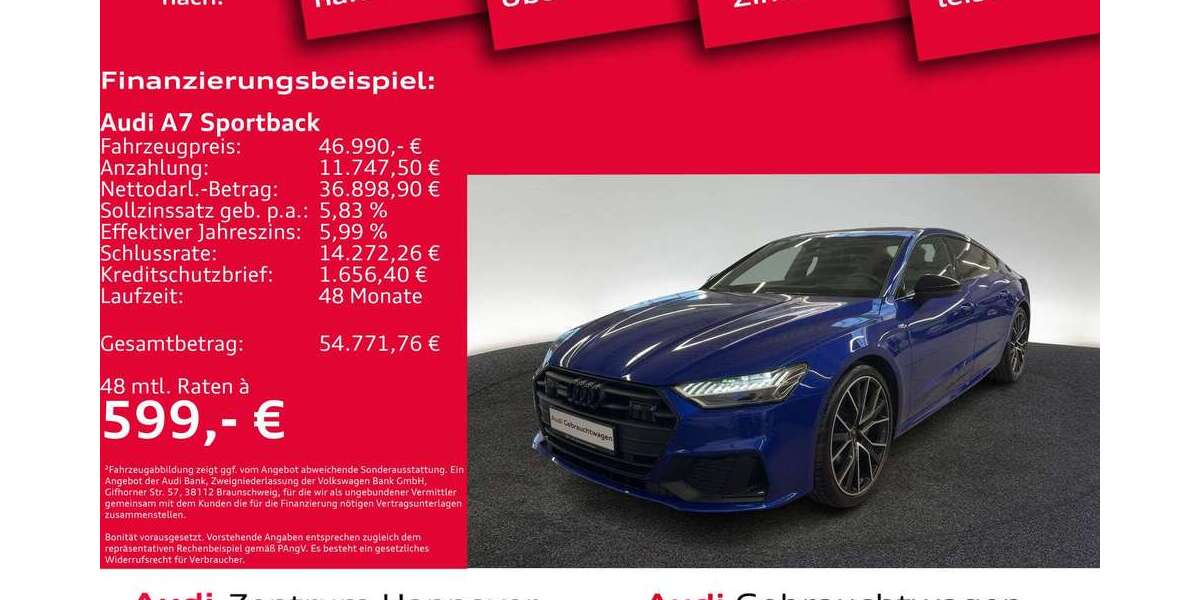 Audi A7 68.781 km 46.990 &euro; Hannover 30179